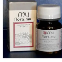 Flora Mu Integratore Fermenti Lattici Prebiotici 40 Capsule
