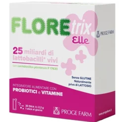 Floretrix Elle 25 Miliardi 30 Stick Fermenti Lattici