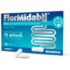 Flormidabil Daily Integratore Fermenti Lattici 10 Capsule