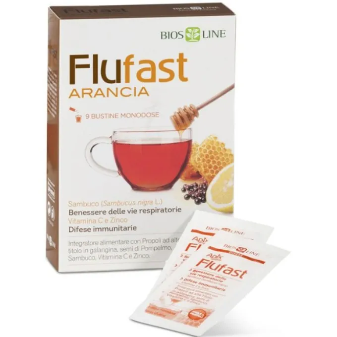Flufast Apix Respiro Arancia 9 Buste