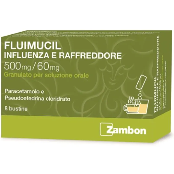 Fluimucil Influenza Raffr 8Bst