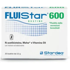 Fluistar 600 20 Bustine Da 3,5 G Con Fruttosio Ed Edulcorante Senza Glutine