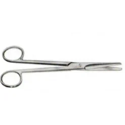 FORBICE RETTA PUNTE SMUSSE ACCIAIO CHIRURGICO MONOUSO 11,5CM - DISPOSITIVO MEDICO CLASSE I