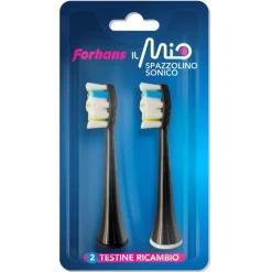 Forhans Ilmio Spazzolino Sonico 2 Testine Ricambio Elettrici