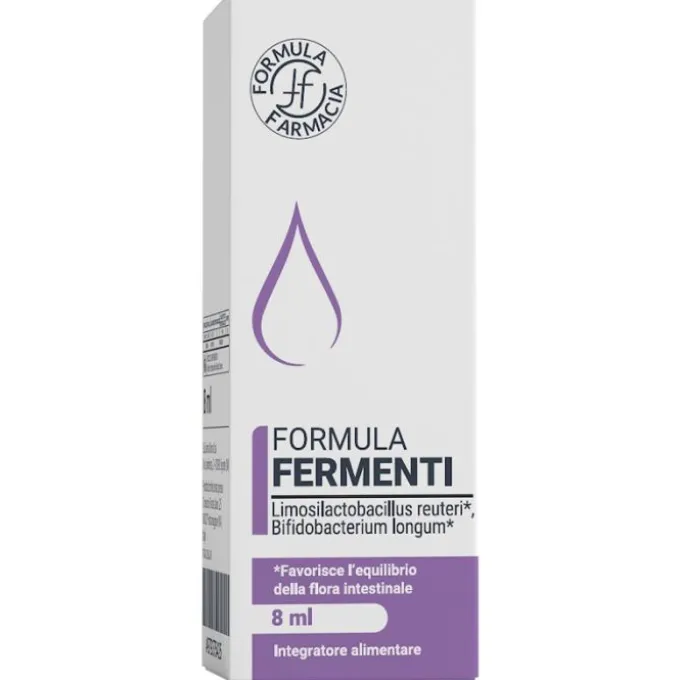 FORMULA FARMACIA FORMULA FERMENTI GOCCE 8 ML - INTEGRATORE ALIMENTARE