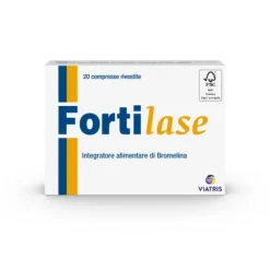 Fortilase Integratore Antinfiammatorio Con Bromelina 20 Compresse