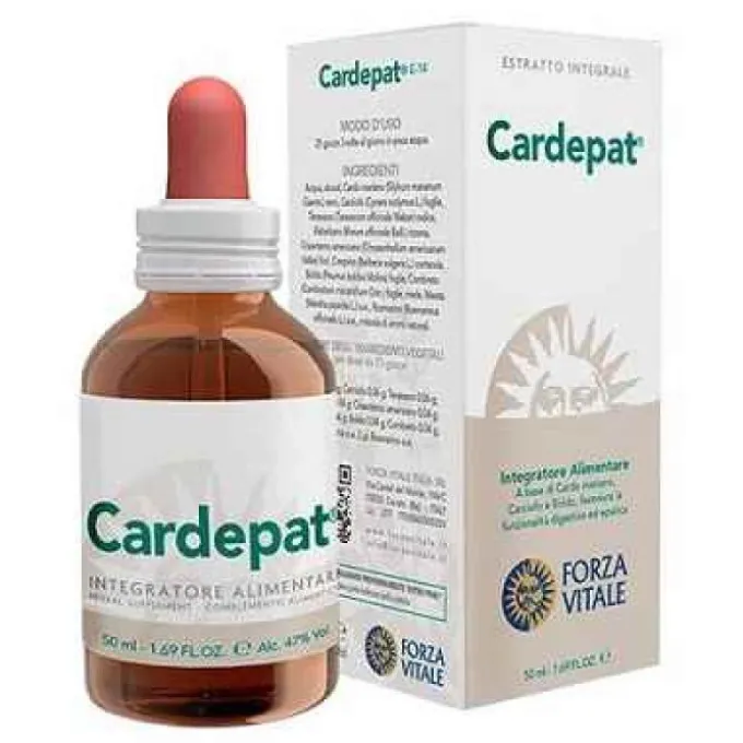 Forza Vitale Ecosol Cardepat Integratore In Gocce 50 Ml Regolarita E Depurazione