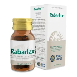 Forza Vitale Ecosol Rabarlax Grani 25G Lassativi Azione Delicata
