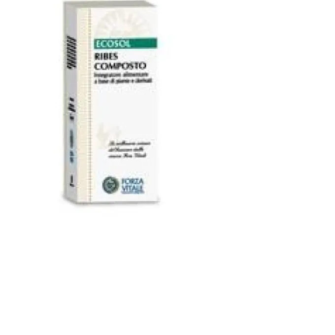 Forza Vitale Ecosol Ribes Composto Integratore In Gocce 50 Ml Disinfettanti Bocca E Gola Collutorio