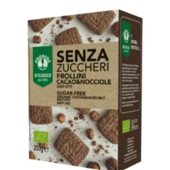 Frollini Cacao/Nocciole Senza Zucchero 200 G Dolci E Merende