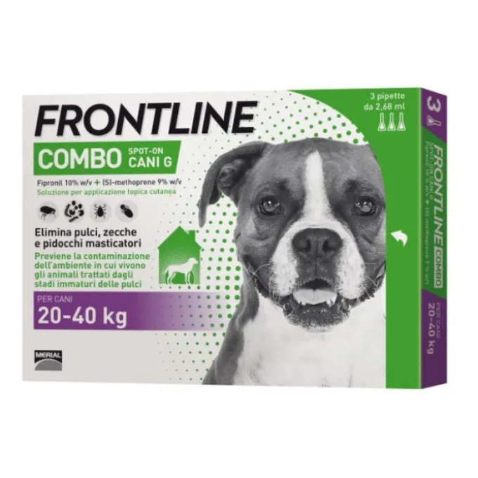 Frontline Combo Spot-On Cani G 3 Pipette 2,68Ml