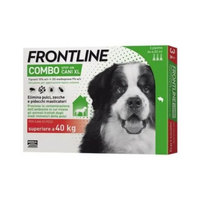 Frontline Combo Spot-On Cani Xl 40Kg+ 3X4,02Ml