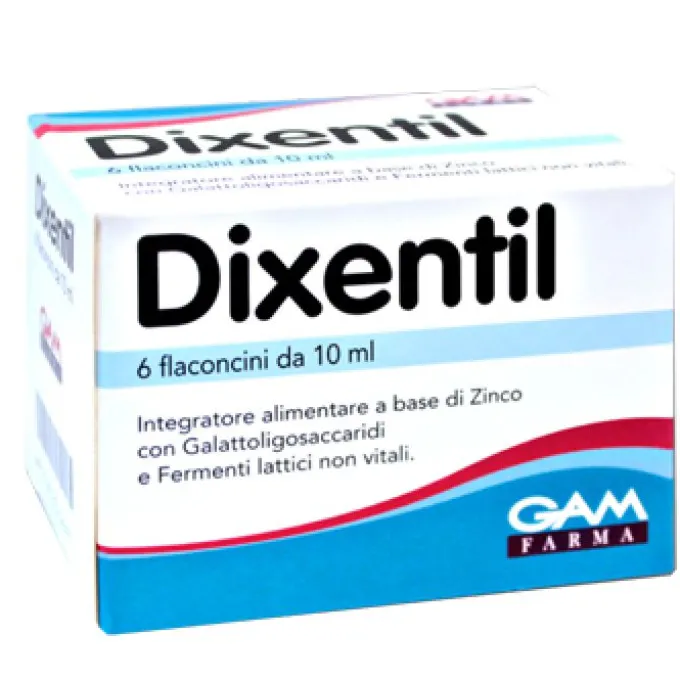 Gam Farma Dixentil 6 Flaconcini Da 10 Ml Fermenti Lattici