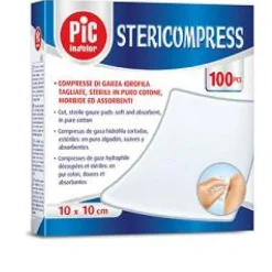 Garza Stericompress 20X20 24 Buste Da 25 Pezzi Compresse Di Garza