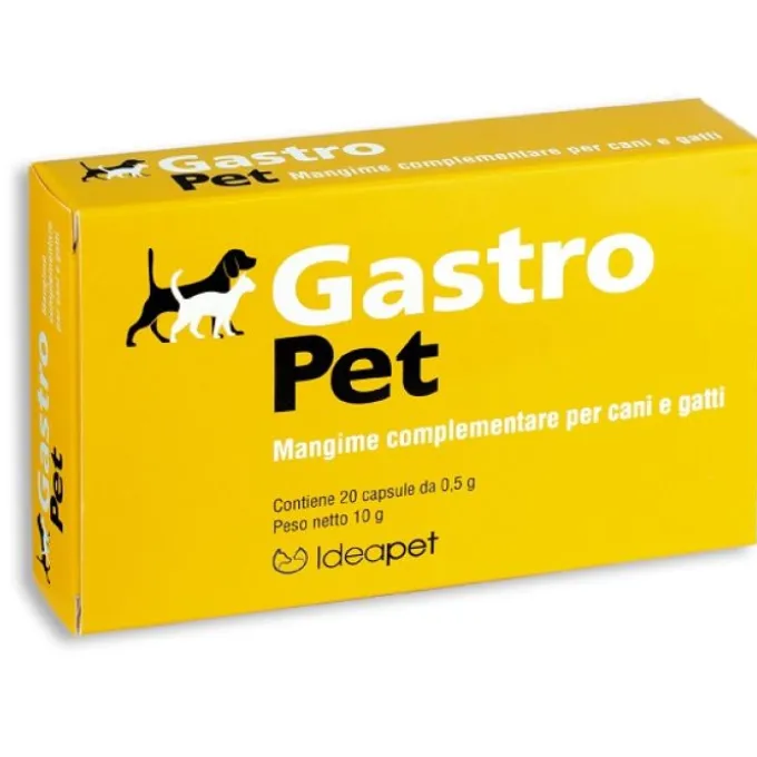 Gastro Pet Mangime Complementare Per Cani/Gatti 20 Capsule Integratori Per Animali
