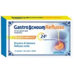 Gastroschoum Reflusso 14 Cps 20 Mg