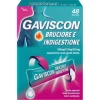 Gaviscon Bruciore E Indigestione 48 Bust 500 Mg + 213 Mg + 325 Mg Gusto Menta