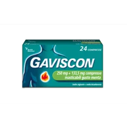 Gaviscon 24Cpr Ment250+133,5Mg