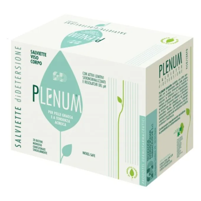 Gd Srl Plenum Salviette Detersione 30 Pezzi Trattamenti Acne