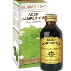Gemmo 10+ Acero Campestre 100 Ml Liquido Analcolico Omeopatia