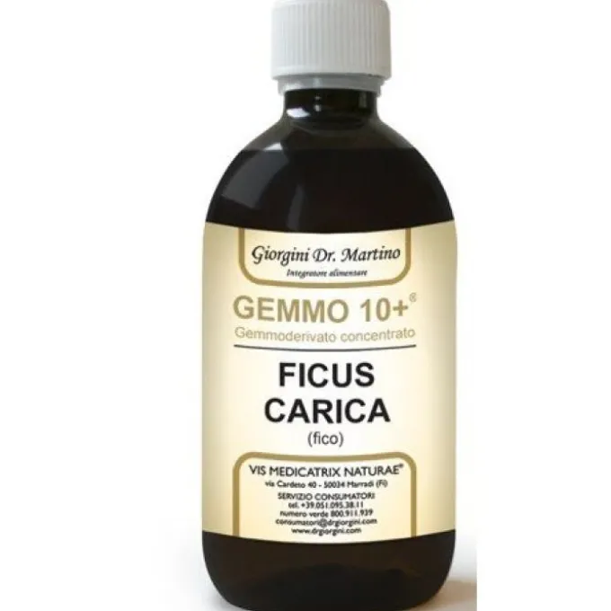 Gemmo 10+ Fico Liquido Analcolico 500 Ml