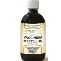 Gemmo 10+ Mirtillo Nero Liquido Analcolico 500 Ml Omeopatia