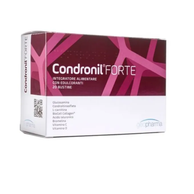 Geofarma Condronil Forte Integratore Osteoarticolare 20 Bustine Salute Delle Articolazioni