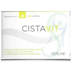 Gerline Cistavit Integratore 30 Capsule Salute Della Pelle Ed Anti-Invecchiamento