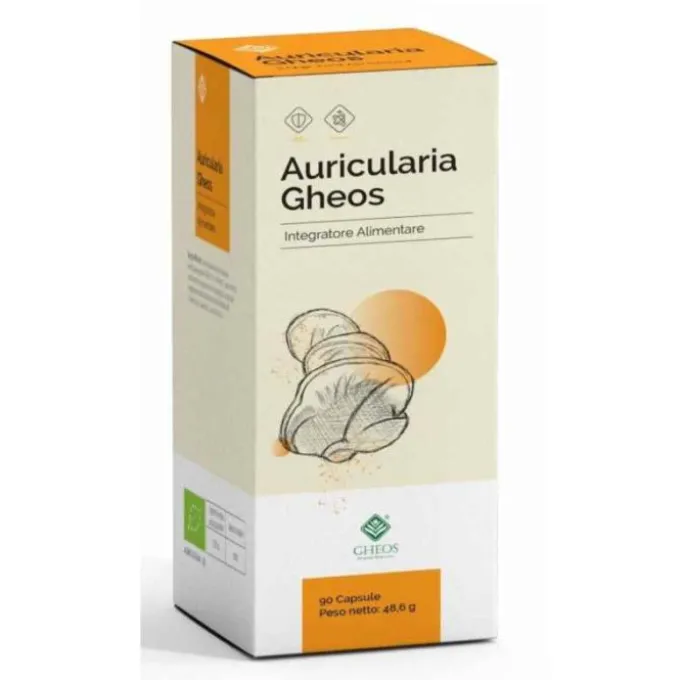 Gheos Auricularia Integratore Immunostimolante 90 Capsule Omeopatia