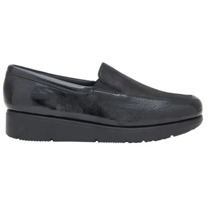GILLY SLIP ON GLITTERED SUEDE+NAPPLACK SCARPA DONNA NERA 37 - ACCESSORIO DI PARAFARMACIA