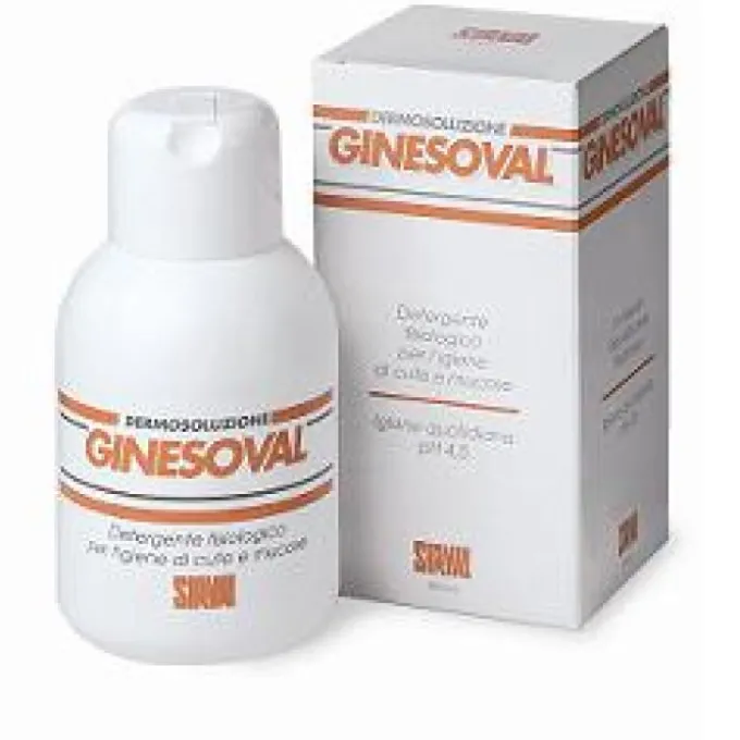 Ginesoval Soluzione Ph 4,5 Detergente Delicata Emolliente 200 Ml