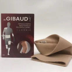 Ginocchiera Gibaud Biestensiva Lambswool Camel Taglia 5 Ginocchio