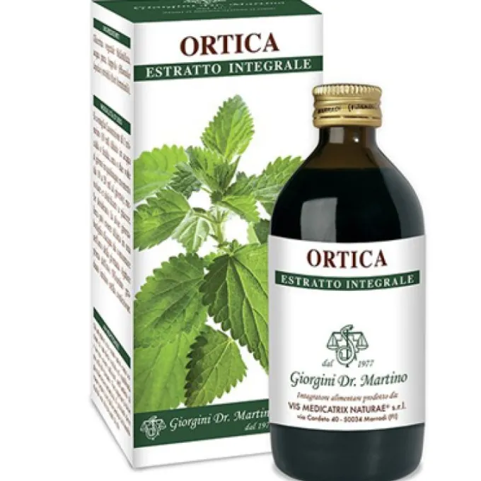 Giorgini Ortica Estratto Integrale Integratore Vie Urinarie 200 Ml Omeopatia