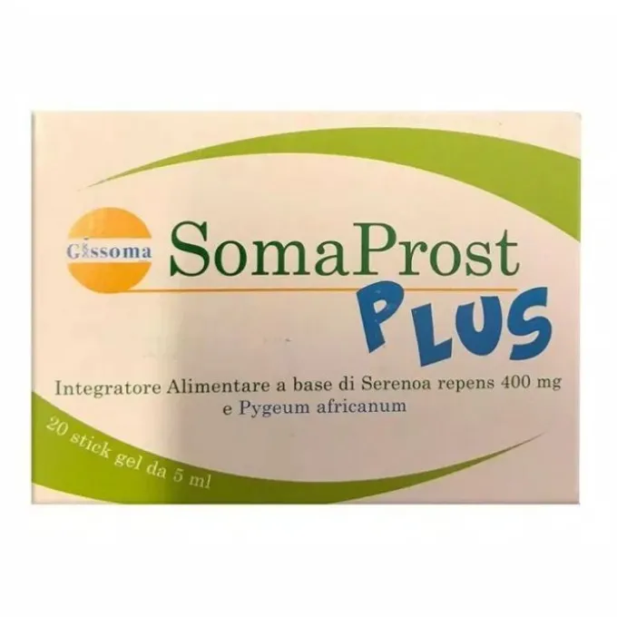 Gissoma Somaprost Plus Integratore Per La Prostata E Per Le Vie Urinarie 20Stick