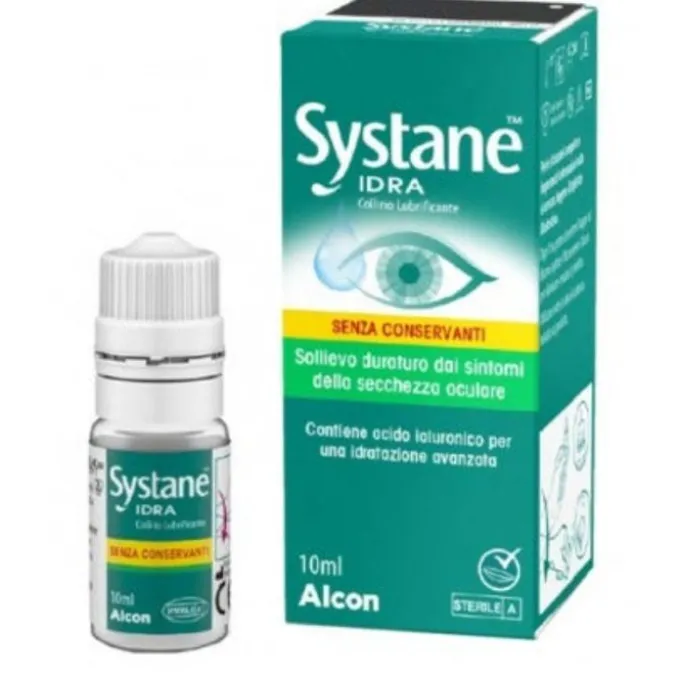 Giuliani Systane Idra Collirio Lubrificante Senza Conservanti 10 Ml Occhi Secchi