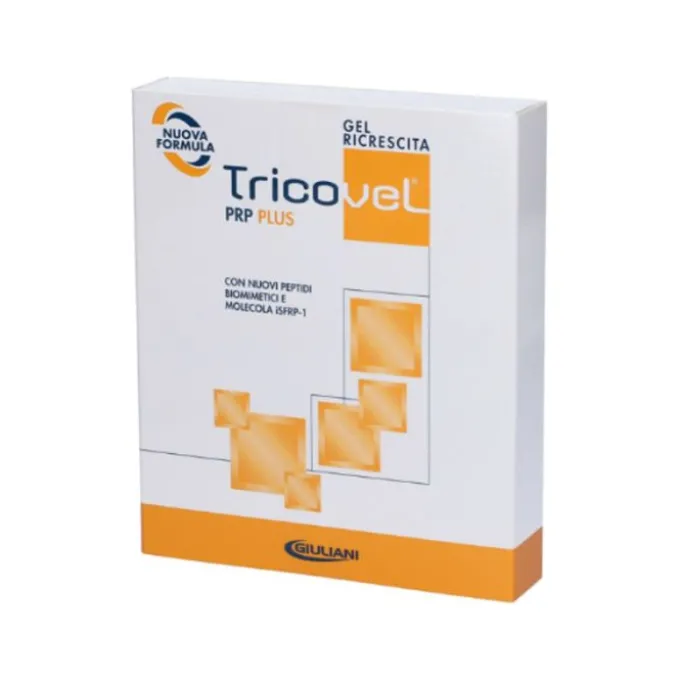 Giuliani Tricovel Prp Plus Gel Ricrescita Capelli 2 Bustine Trattamenti Anticaduta