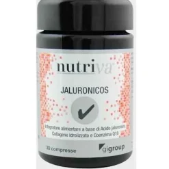 Giuriati Nutriva Jaluronicos Integratore Invecchiamento Cutaneo 30 Compresse