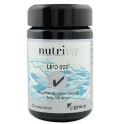 Giuriati Nutriva Lipo 600 Integratore Alimentare 30 Compresse Controllo Della Fame E Del Metabolismo