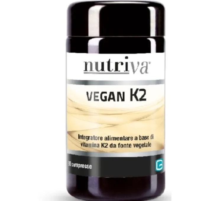 Giuriati Nutriva Vegan K2 Integratore Vitamina K 30 Compresse Salute Delle Ossa