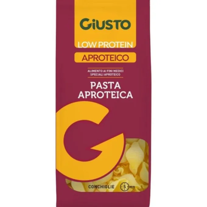 Giusto Aproteico Conchiglie 250 G Pasta
