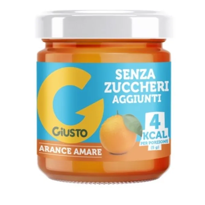 Giusto Confettura Arancia Amara Senza Zucchero 200 G Alimenti Senza Zucchero