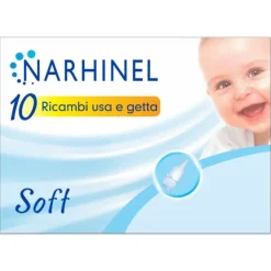 Glaxosmithkline Narhinel 10 Ricariche Usa E Getta Soft Aspiratore Nasale