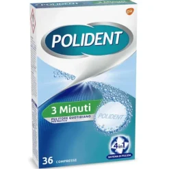 Glaxosmithkline Polident 3 Minuti Pulitore Per Protesi E Dentiere 66 Compresse