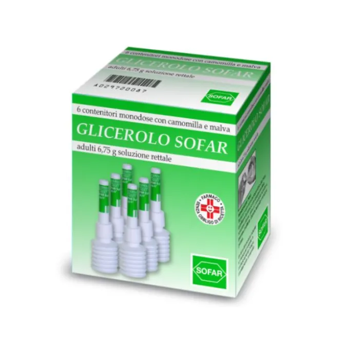 Glicerolo Sofar 6Cont 6,75G
