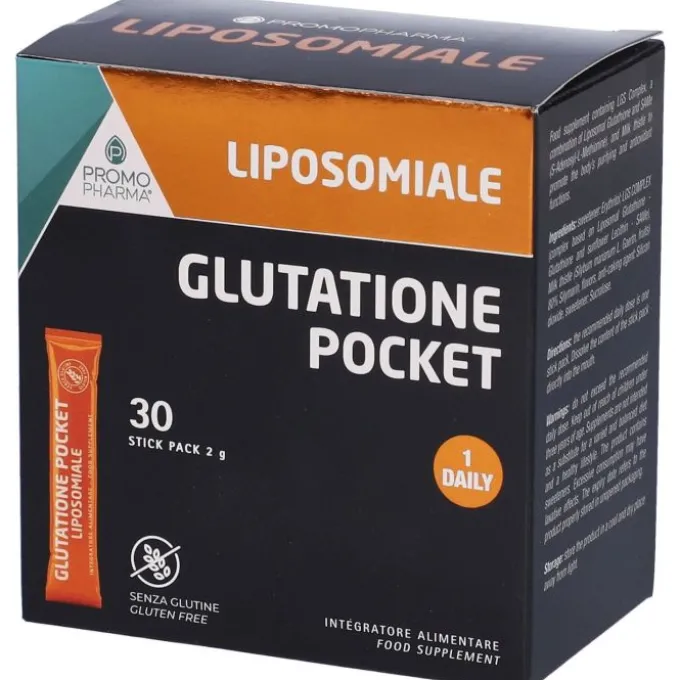 Glutatione Lipos Pocket 30 Stick Da 2 G Depurativi E Disintossicanti