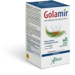 Golamir Spray Forte 30 Ml - Sollievo Rapido Per Mal Di Gola Disinfettanti Bocca E Gola Spray