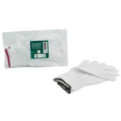 Guanto Di Filo Cotone 100% Bianco Per Allergie Dermatologiche 8,5 1 Paio