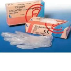 Guanto In Vinile Confort Misura Extra Large Antiaderente Biocompatibile Utilizzabile Anche A Contatto Con Sostanze Alimentari 100 Pezzi Senza Polvere