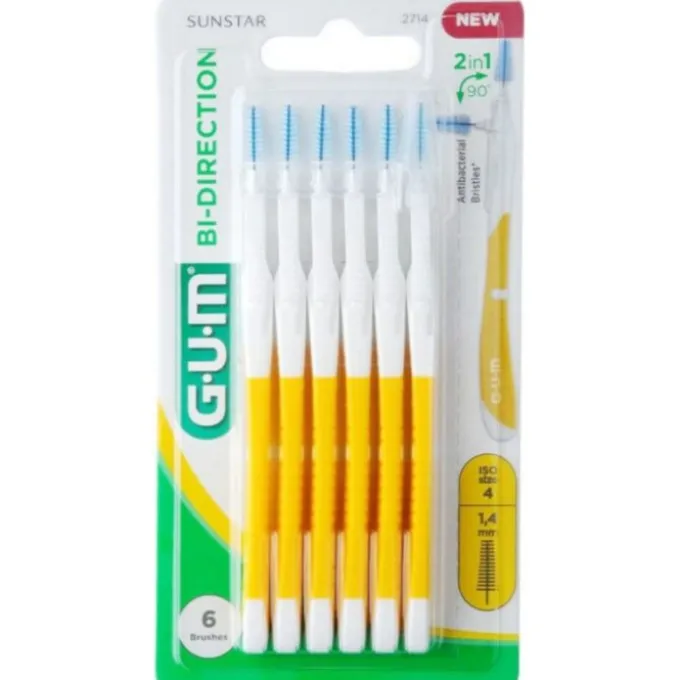 Gum Bi-Direction Iso 4 1,4 Mm 6 Pezzi Scovolini