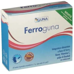 Guna Ferroguna Integratore Di Ferro 28 Bustine Orosolubili